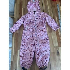 Reima Winter Snowsuit Us Size 2t Baby Toddler Jacket Suit patterned pink